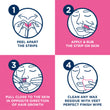 Veet Ready-to-Use Wax Strip Kit Face – 12 count